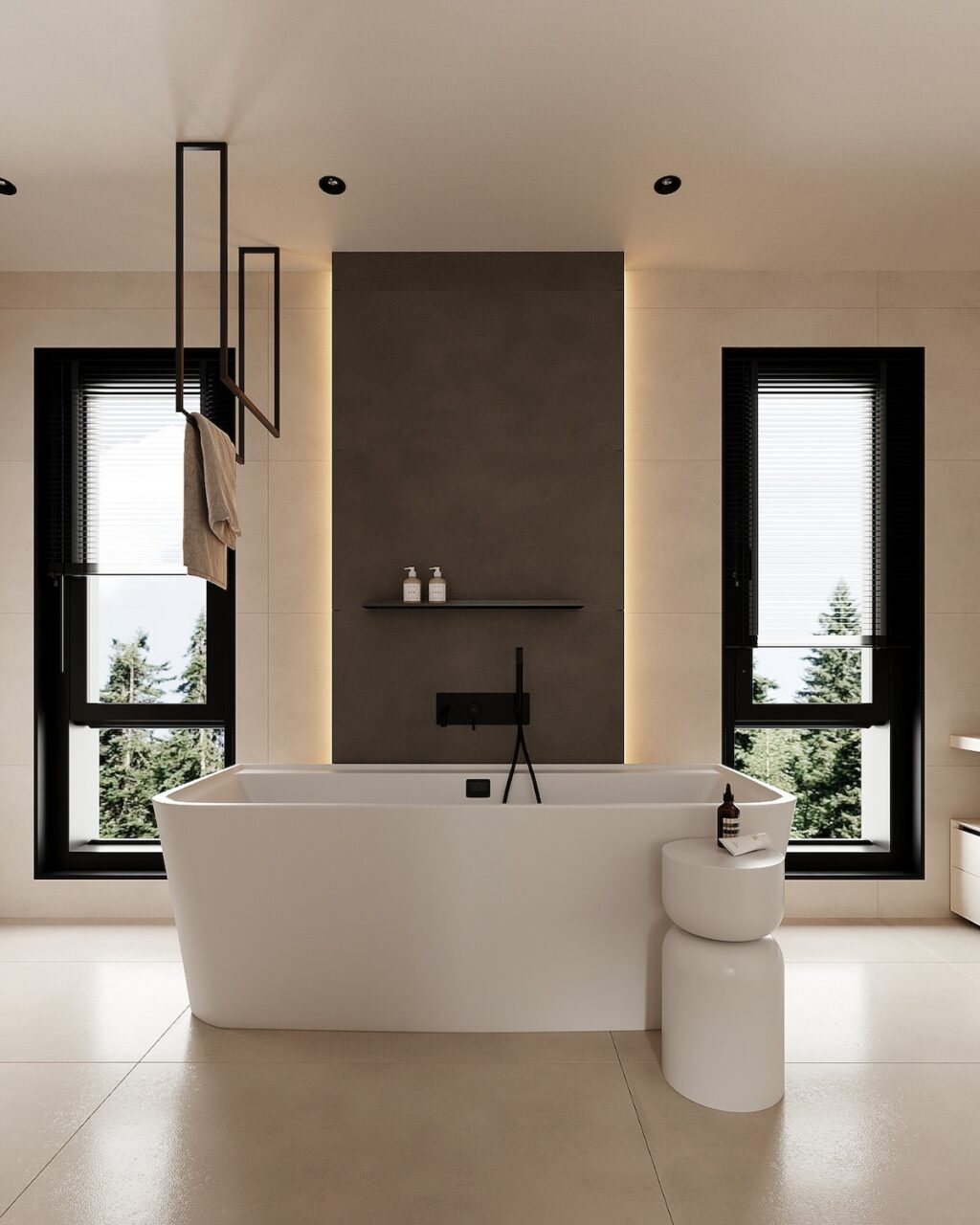 德国的现代优雅-令人惊叹的两层公寓内---酷图编号21