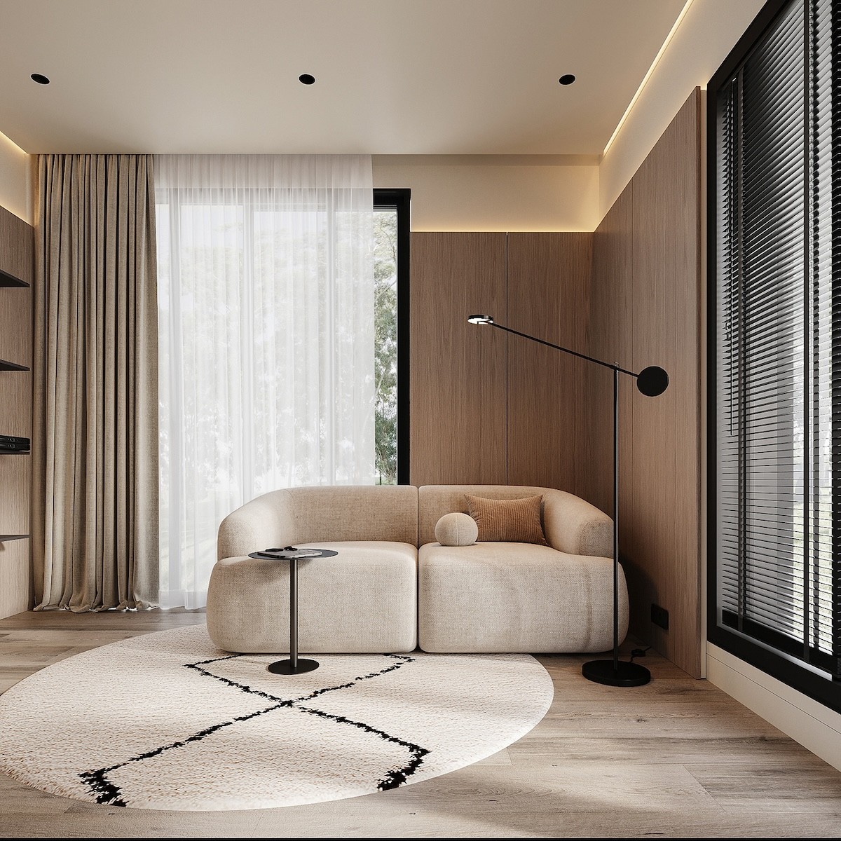 德国的现代优雅-令人惊叹的两层公寓内---酷图编号12