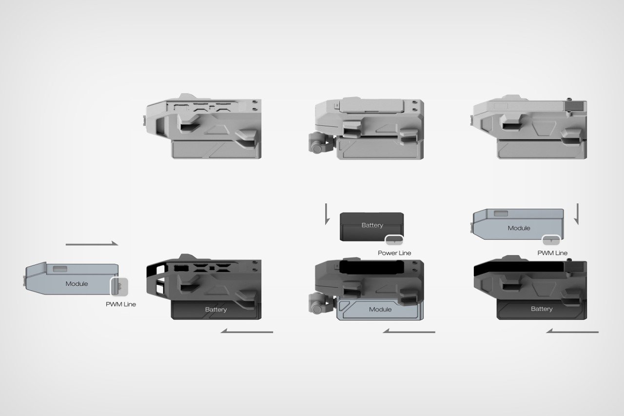 IF FRAMEWORK设计的一架无人机:满足模块化无人机概念,具有完全可升级的组件---酷图编号7