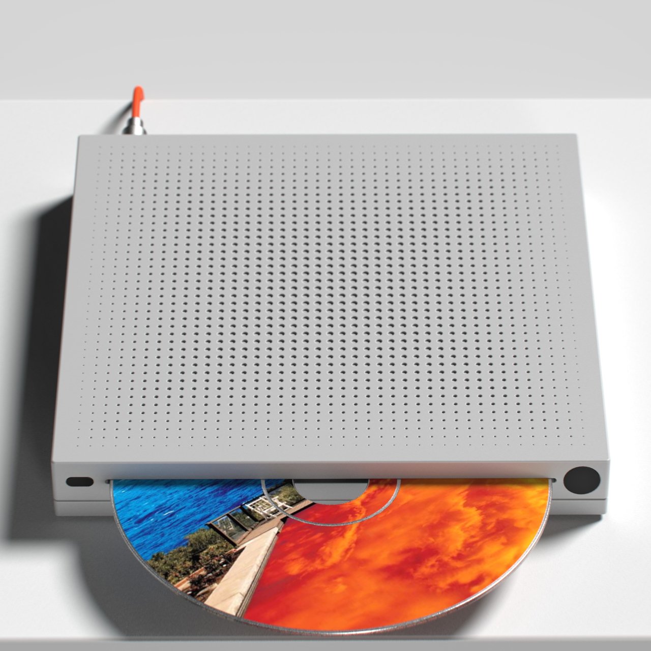 为普通物体带来了急需优雅气息的极简主义CD播放器概念---酷图编号1