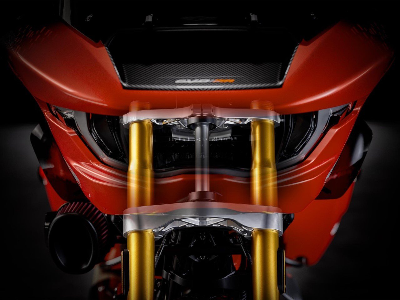 一款喷火式赛车-2025 CVO Road Glide RR摩托车---酷图编号2