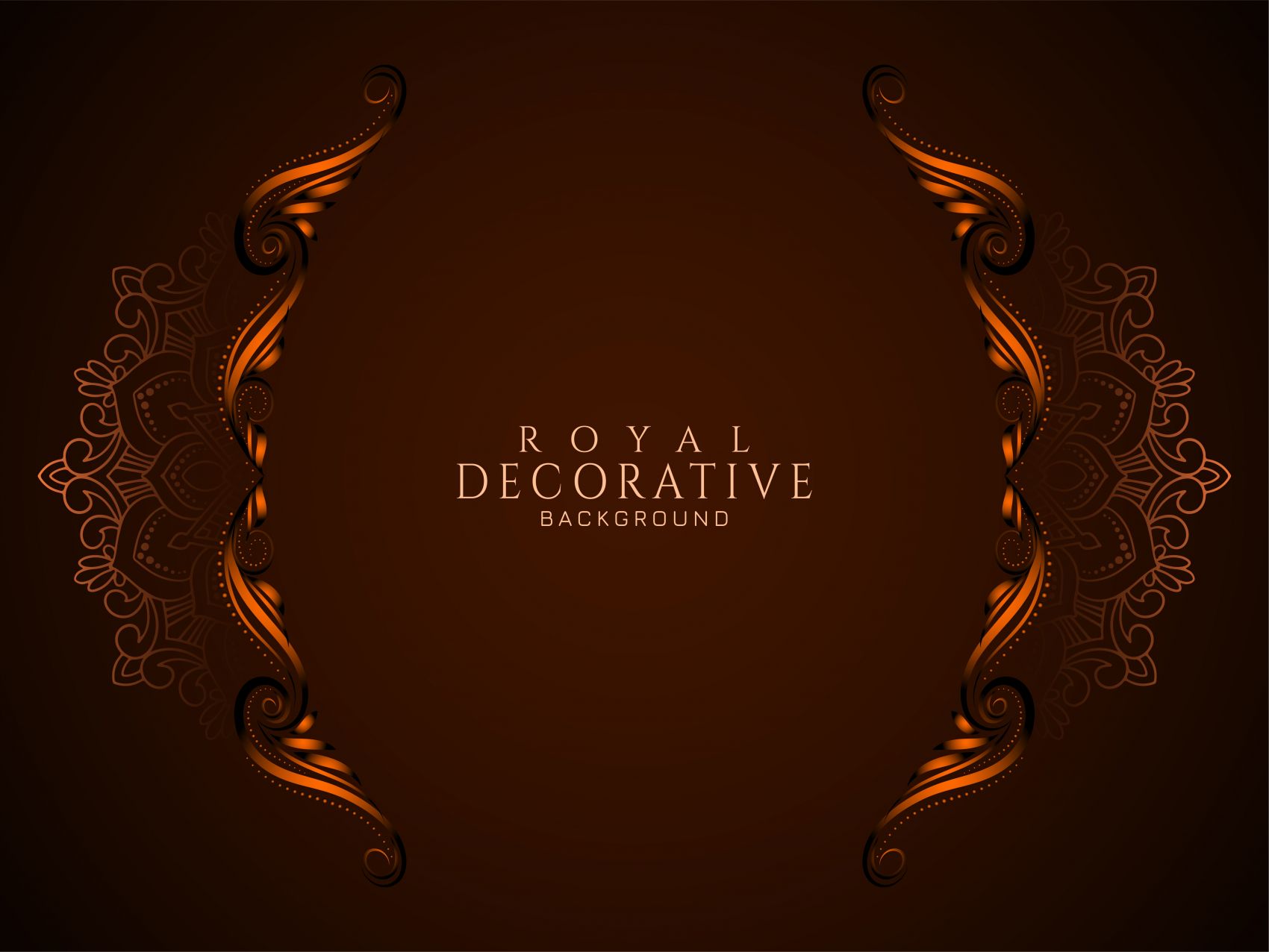 豪华民族装饰花框经典背景图片