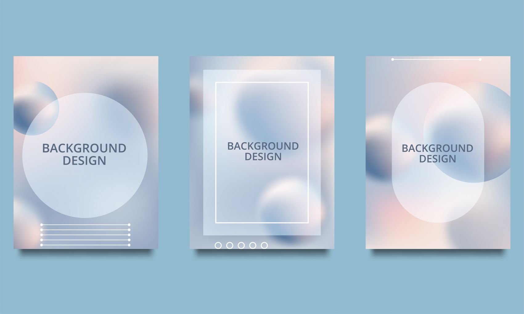 光线渐变模糊海报的背景图片