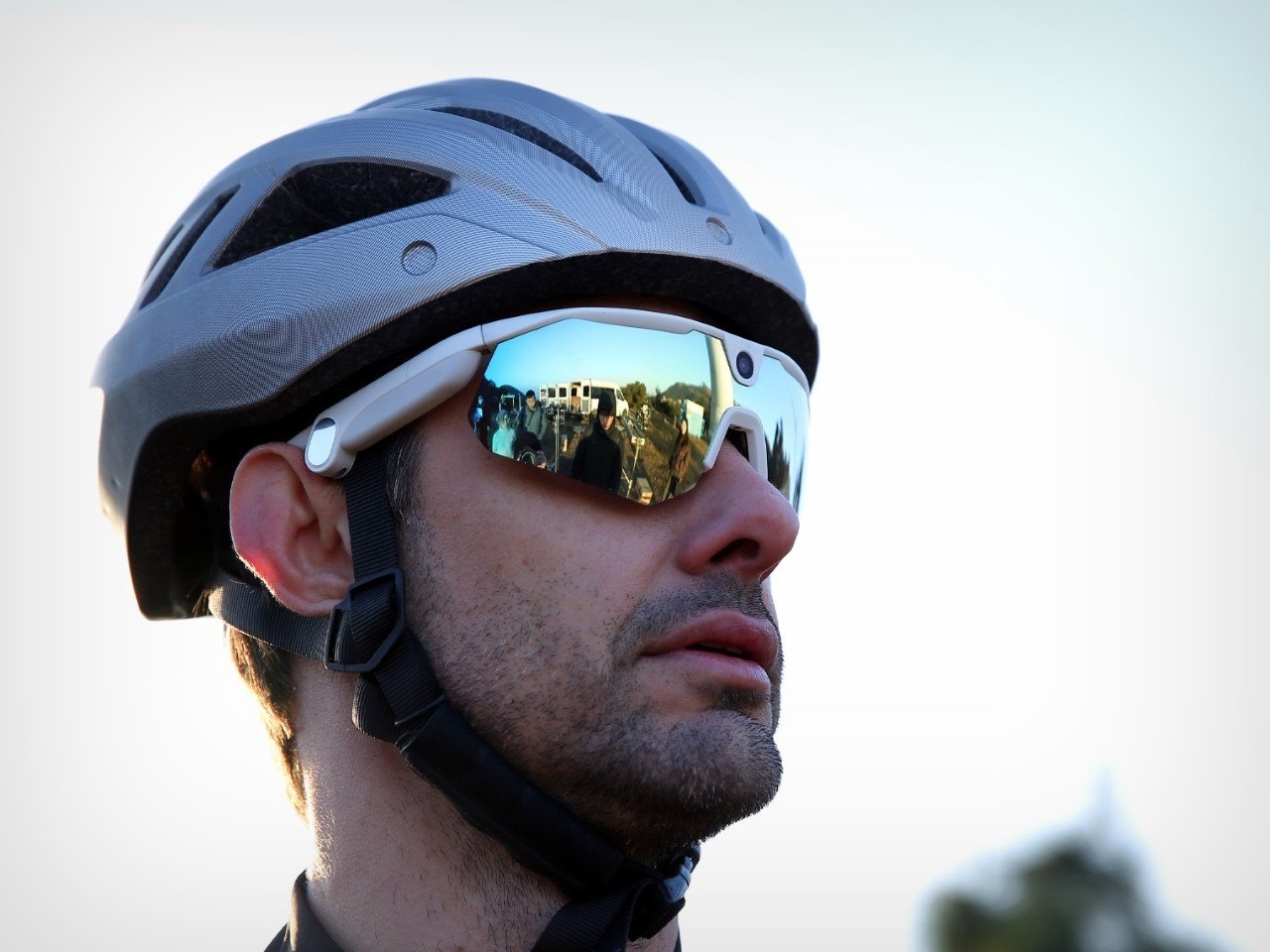 人工户外自行车智能眼镜图片