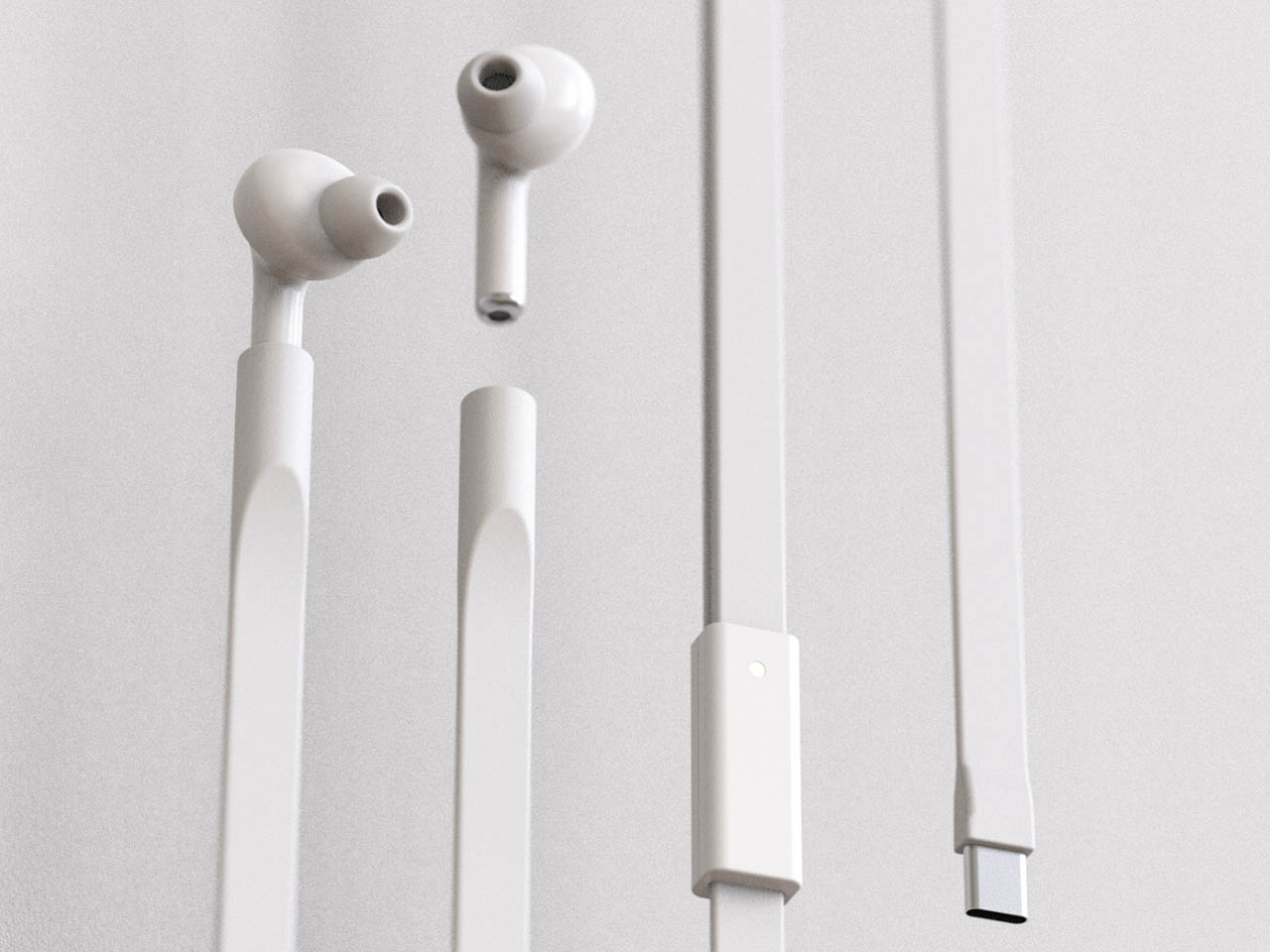 当耳机和外壳电池耗尽时,这款用于AIRPODS PRO的反向充电线非常有用---酷图编号7