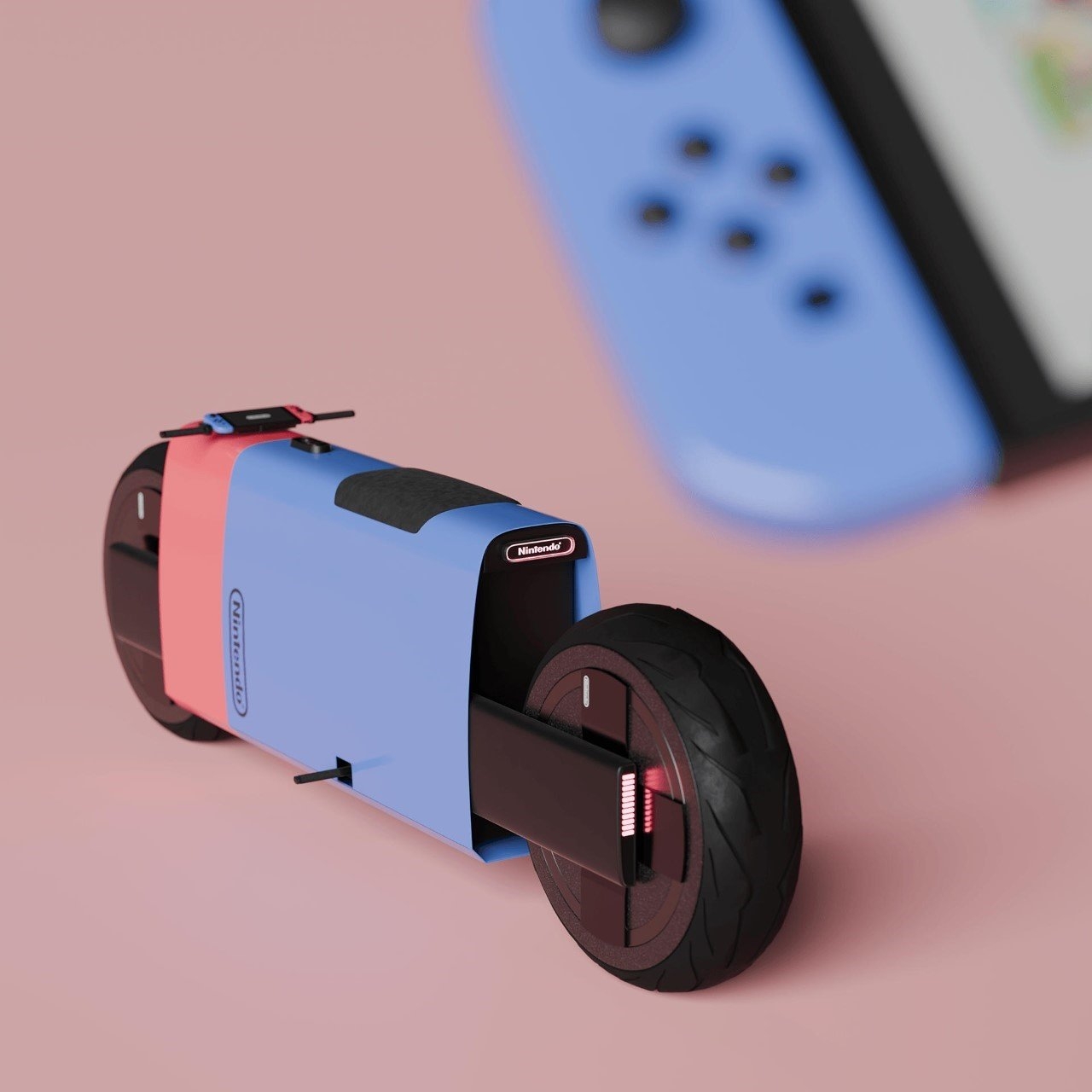 任天堂造的一辆电动自行车图片