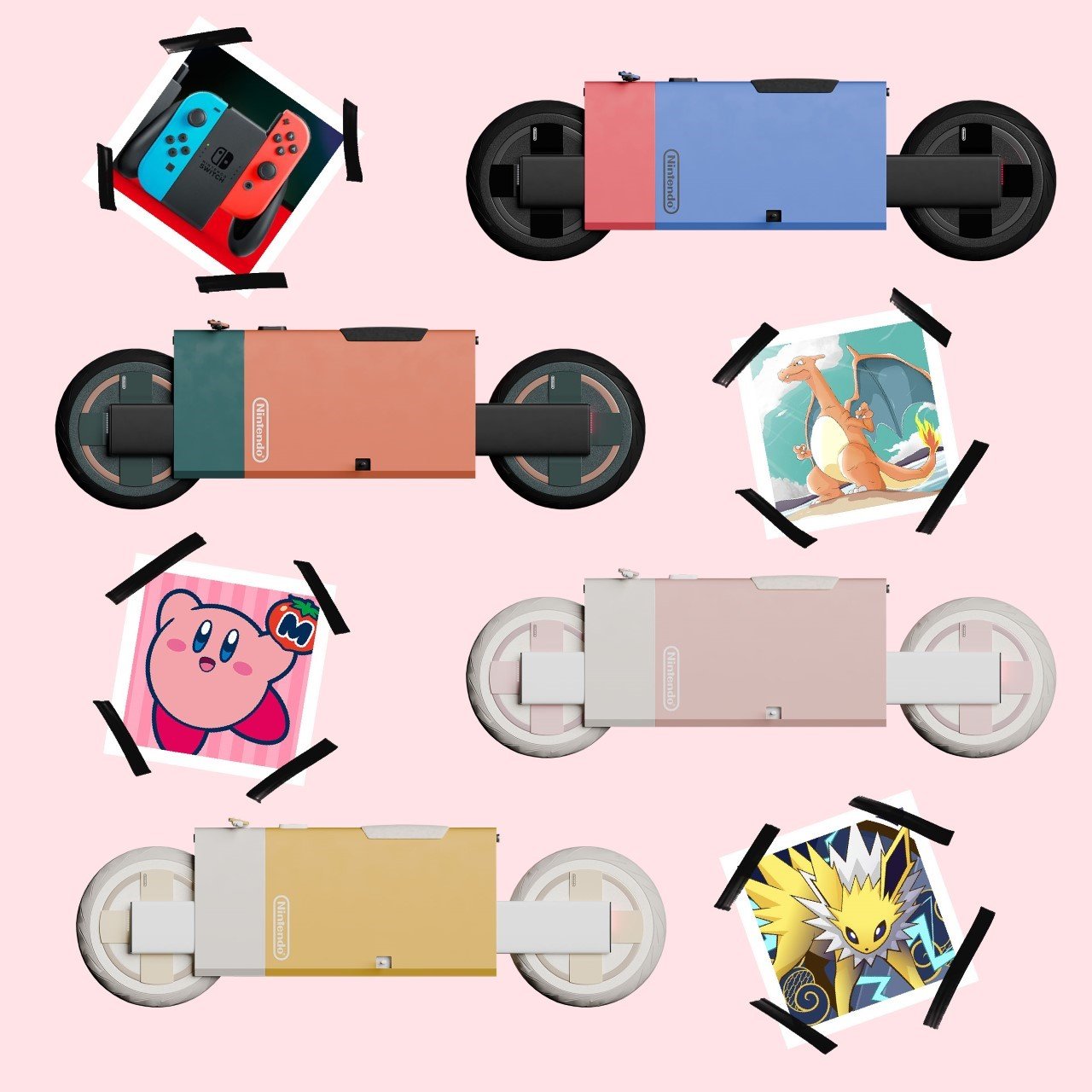 任天堂造的一辆电动自行车---酷图编号2