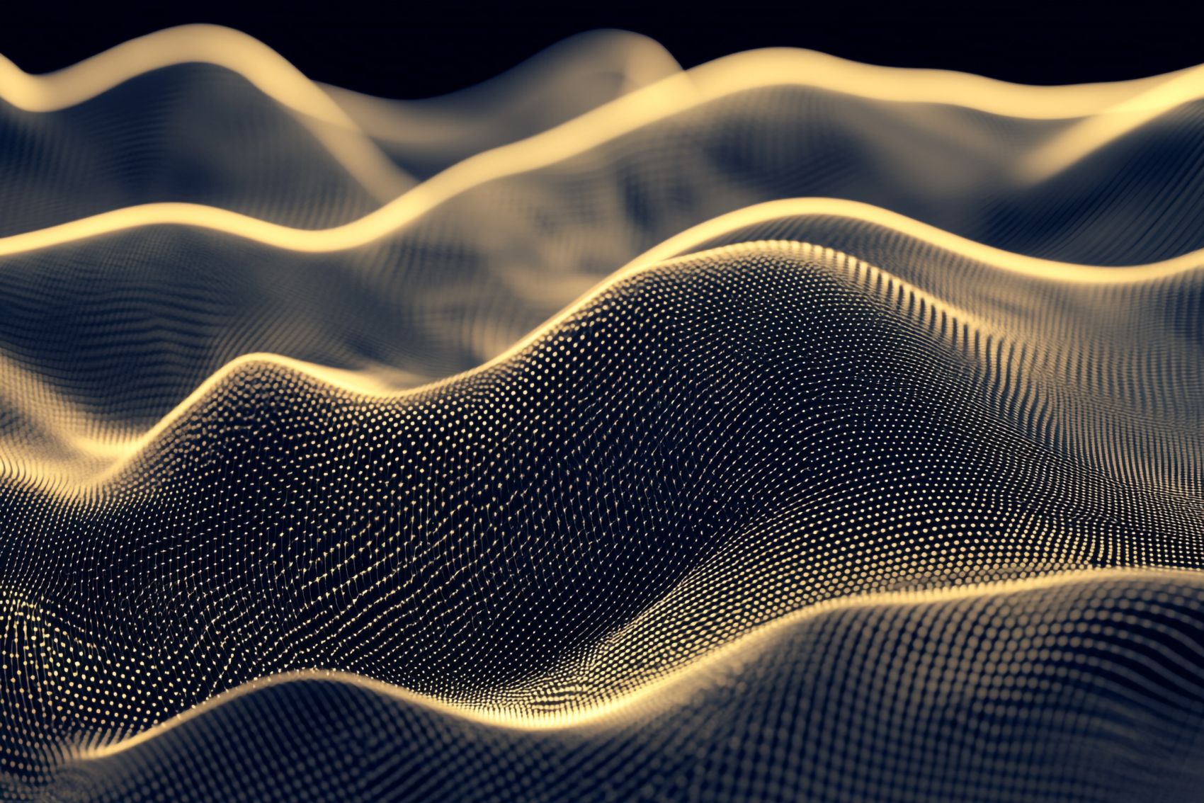 连绵起伏的金色颗粒背景图片