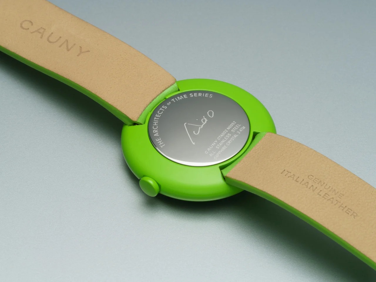 安藤忠雄将俏皮设计与年轻精神融为一体的青苹果手表---酷图编号4
