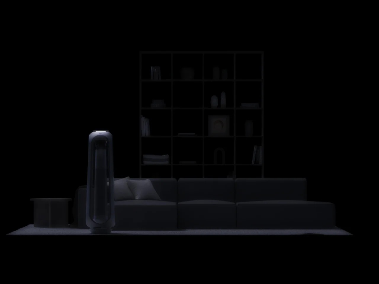 将功能和设计结合在一起的概念空气净化器---酷图编号8