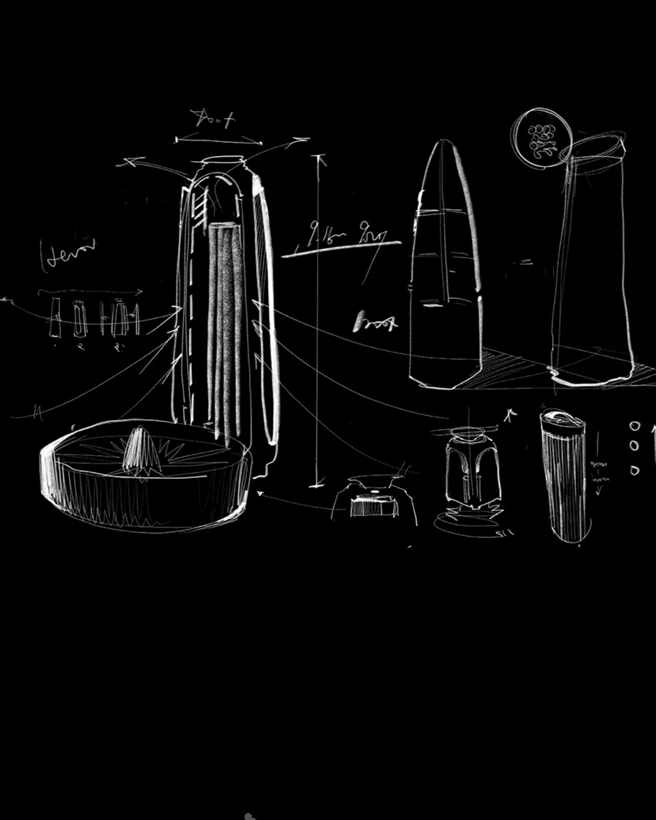 将功能和设计结合在一起的概念空气净化器---酷图编号7