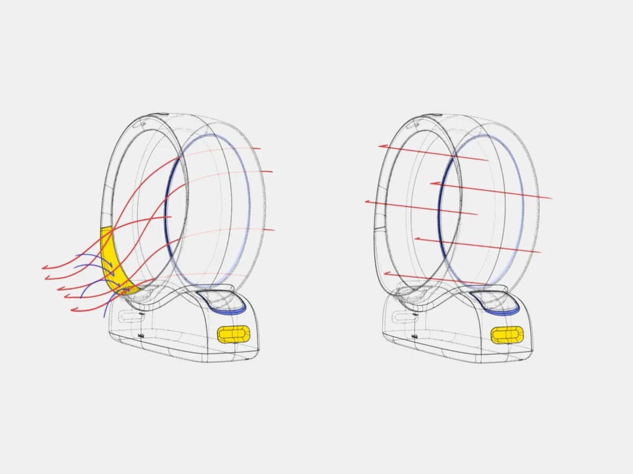 为猫狗宠物打造舒适藏身之处的概念宠物烘干机---酷图编号9
