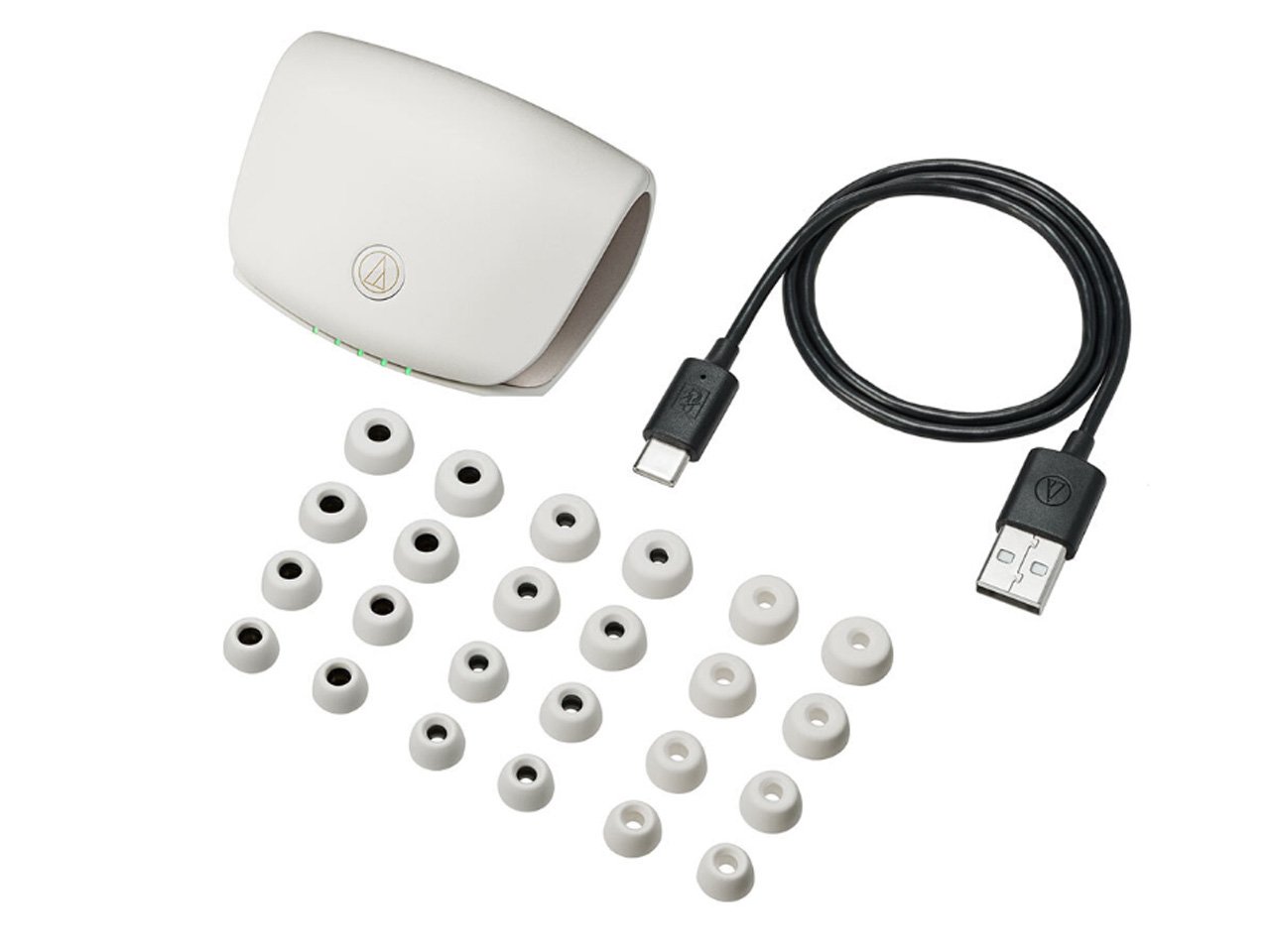 可在壳体内自我消毒的Audio Technica高级ATH-TWX9无线耳机---酷图编号2