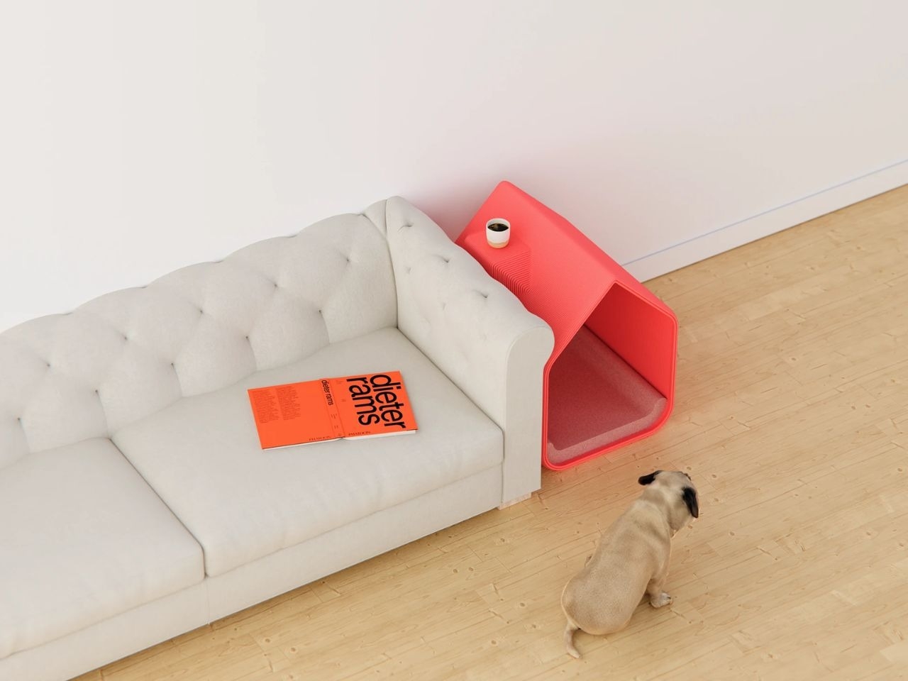 将宠物舒适与现代功能融为一体的3D打印狗屋图片