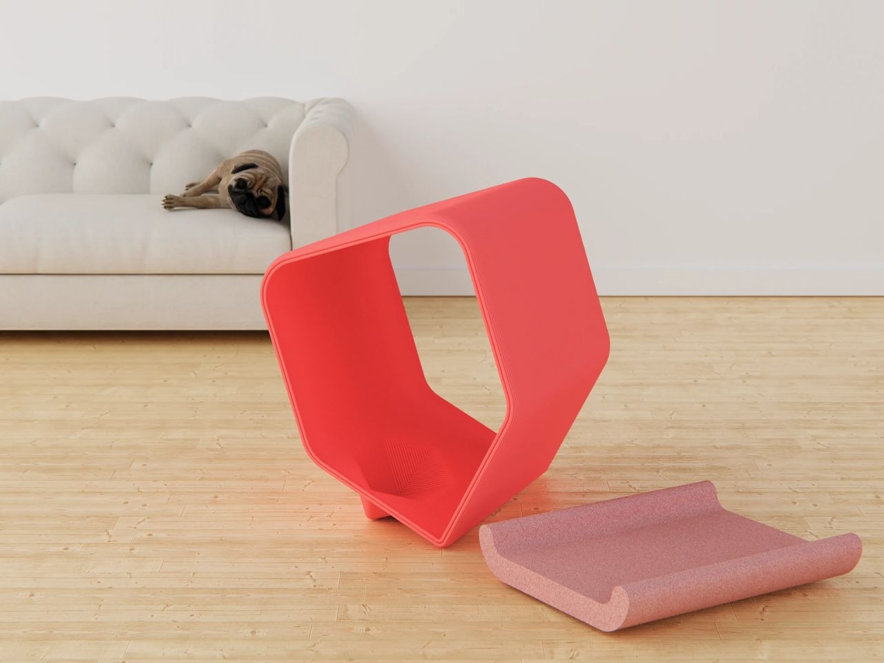 将宠物舒适与现代功能融为一体的3D打印狗屋---酷图编号3