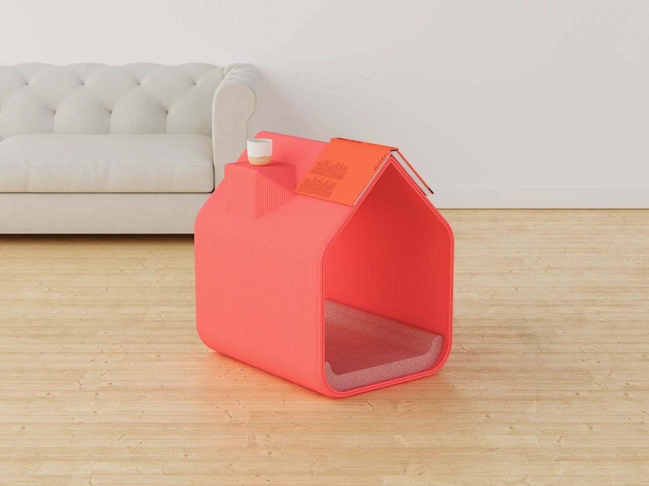 将宠物舒适与现代功能融为一体的3D打印狗屋---酷图编号4