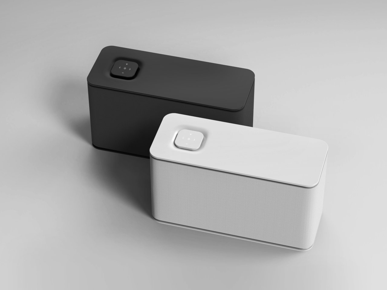 将极简主义设计与集成遥控器相结合的LJUD概念扬声器---酷图编号5