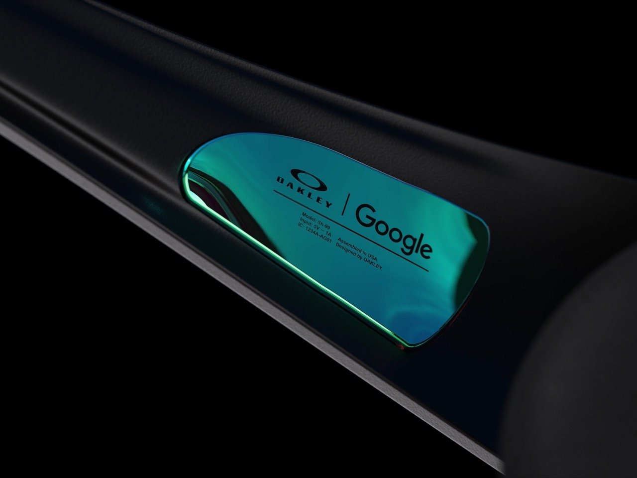 自带摄像头、激光雷达、抬头显示器和GEMINI AI的OAKLEY+googlear眼镜---酷图编号3