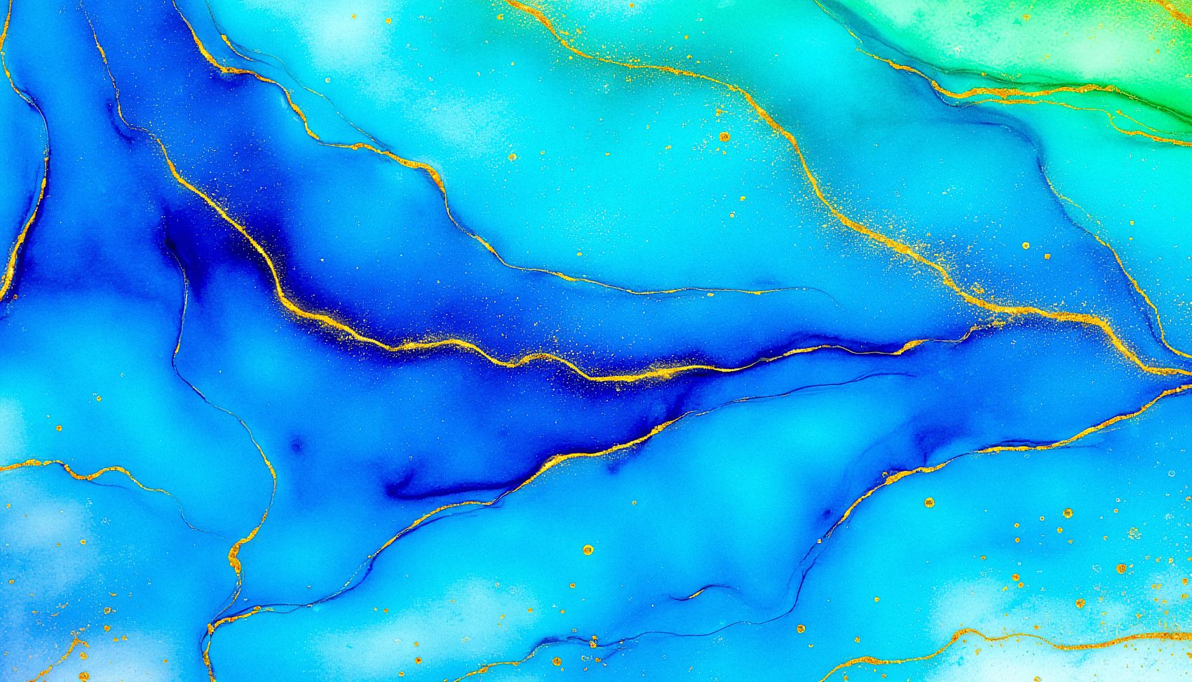 蓝色绚烂的流体艺术纹理图片