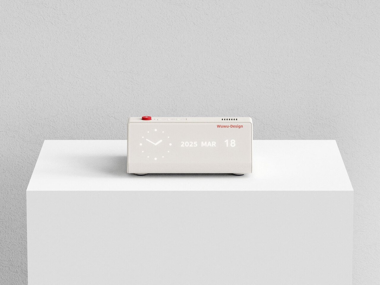 顶部隐藏着一个无线充电器受迪特尔·拉姆斯启发的台钟---酷图编号6