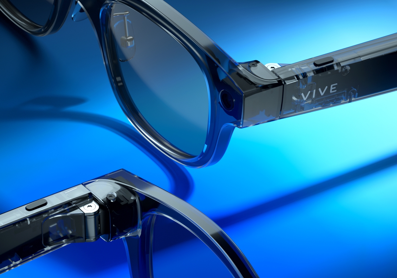 具有人工智能翻译功能的HTC Vive Eagle智能眼镜图片