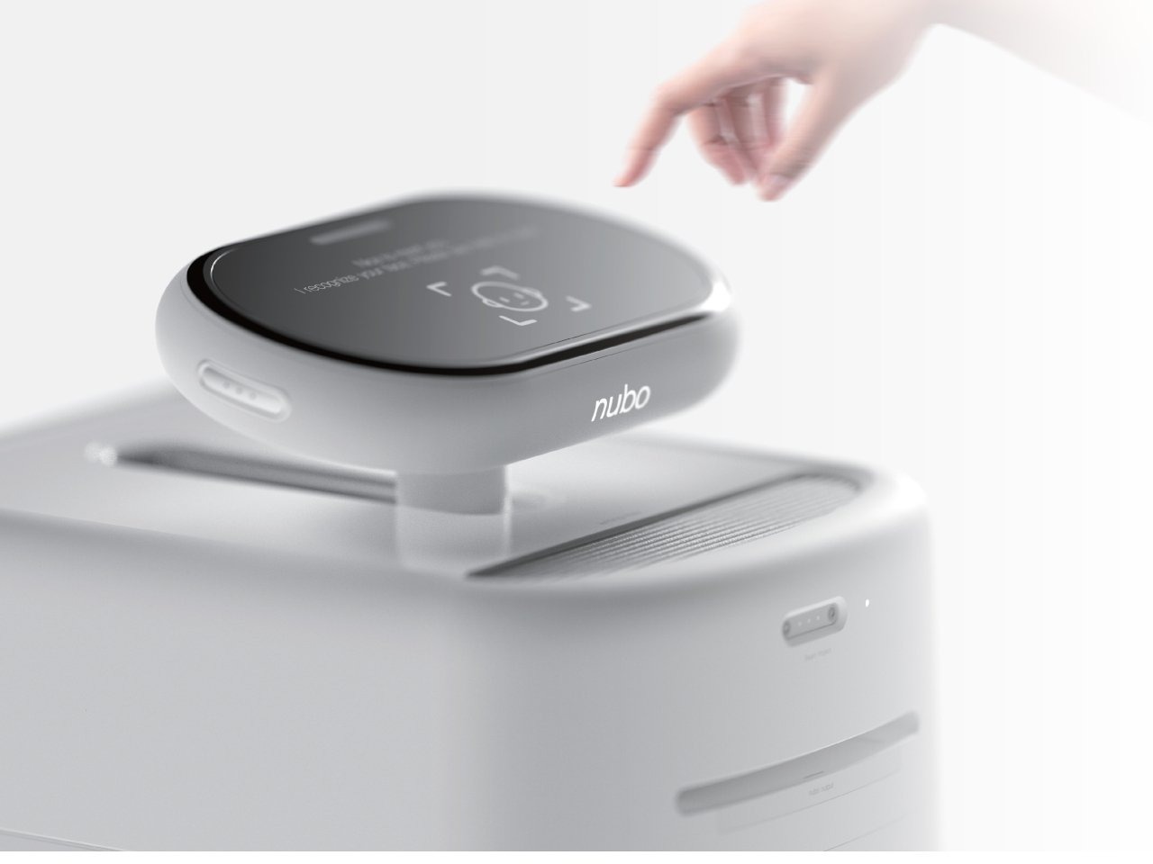 简化打印和文档传递的NUBO智能办公机器人---酷图编号8