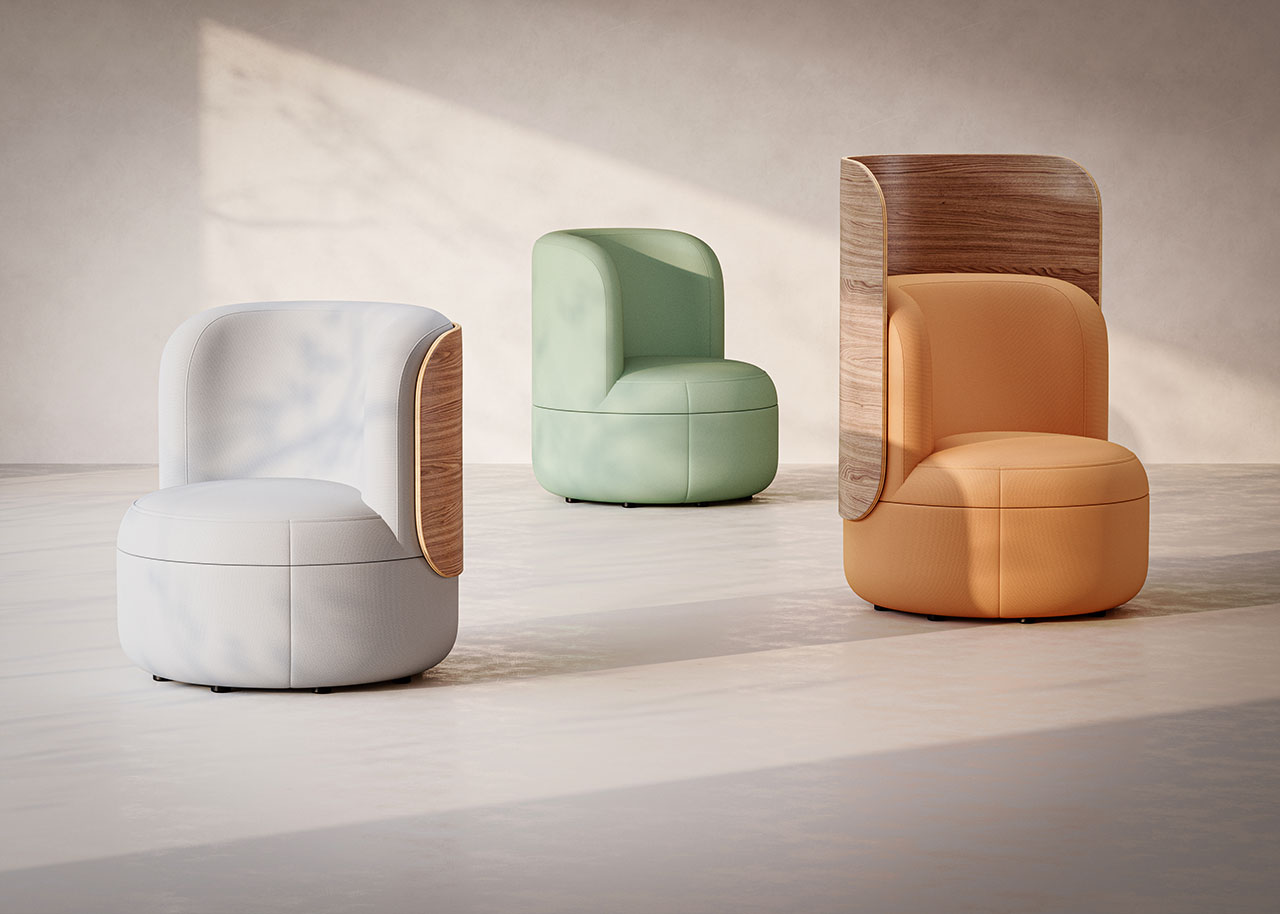 KFI Studios的椅子家具扩大Dotti系列---酷图编号6