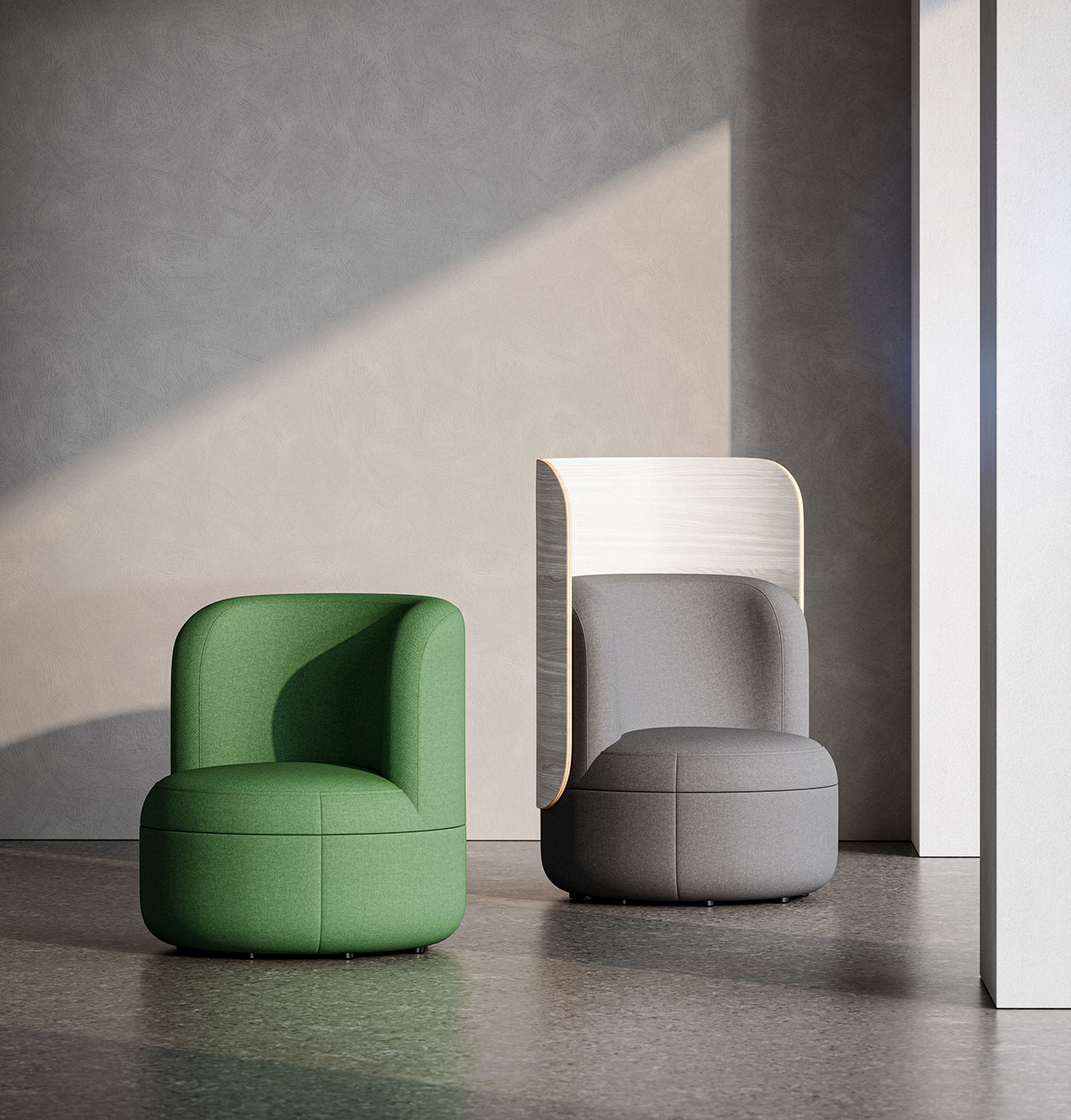 KFI Studios的椅子家具扩大Dotti系列---酷图编号4