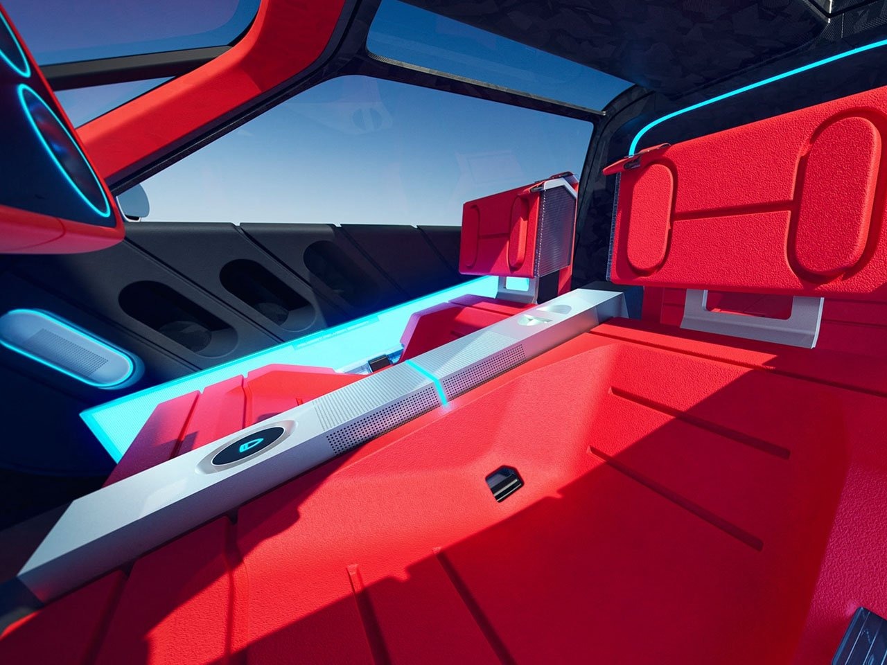 打破了现代超小型设计规则的多边形标致概念汽车---酷图编号8