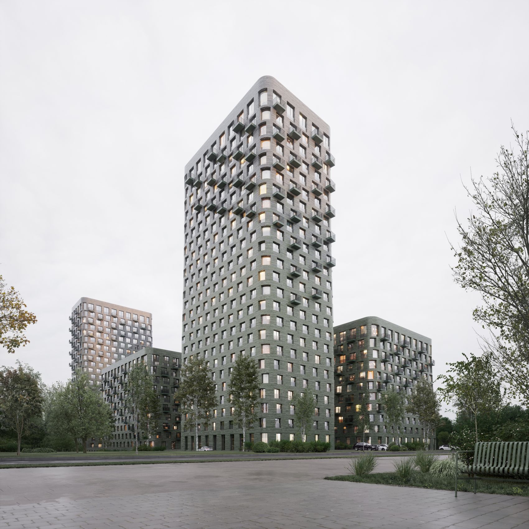 H-T-135-公寓写字楼建筑图片