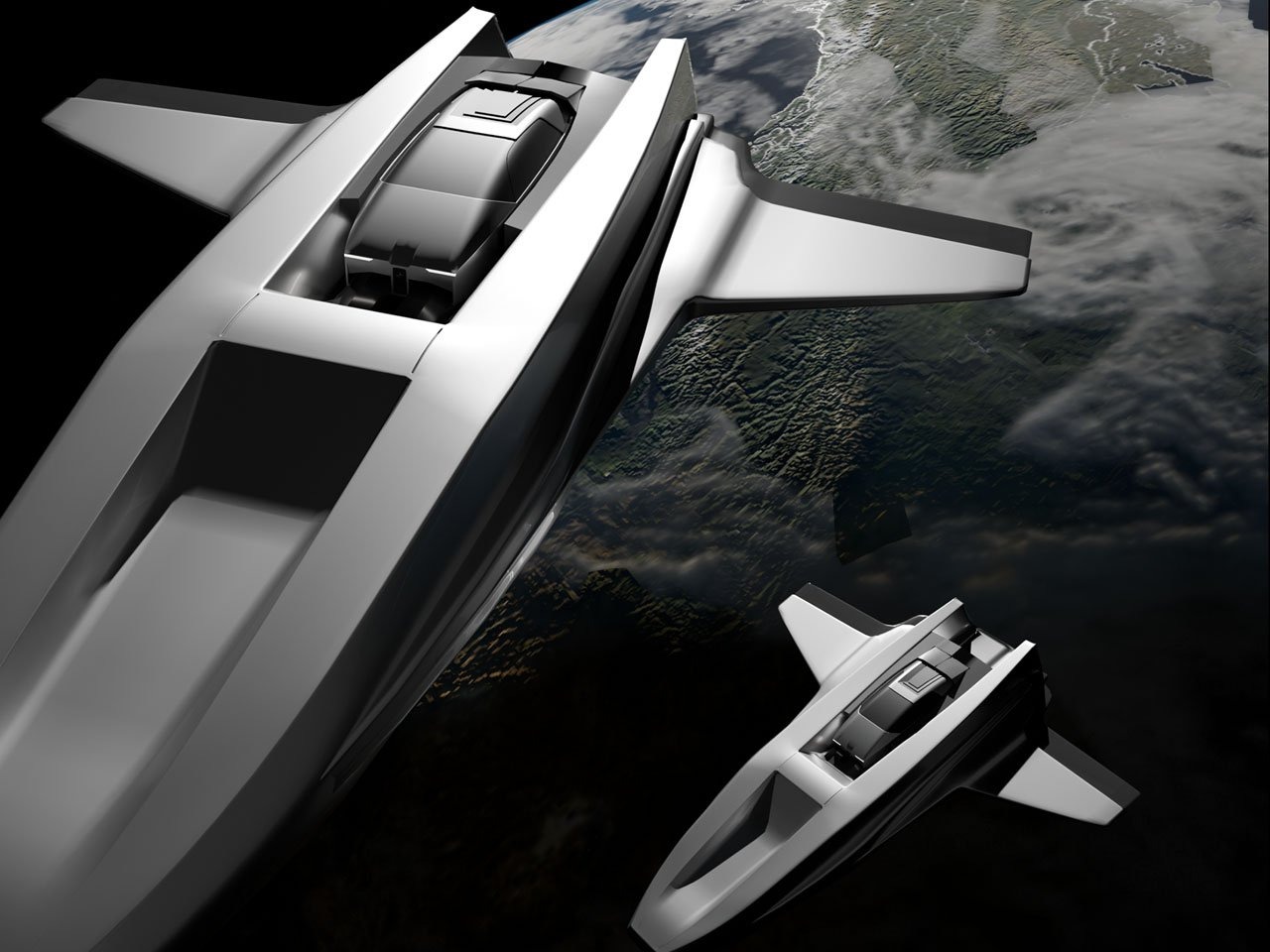 北极星凯罗斯将太空旅行和日常通勤结合在一起的概念车---酷图编号13