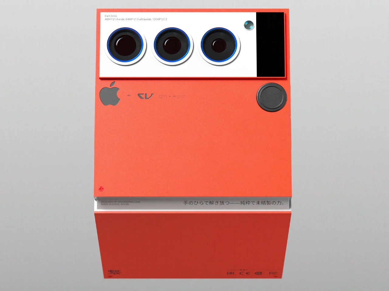 一个充满活力、锋利概念的折叠手机---酷图编号3