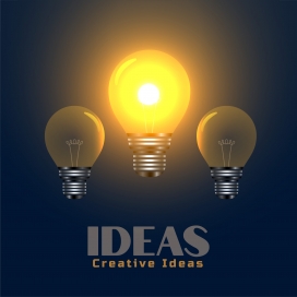 IDEAS橘黄色灯泡灯光