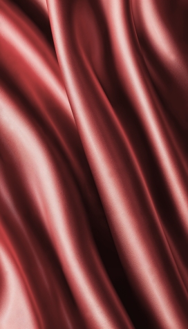 暗红色绸缎彩带图