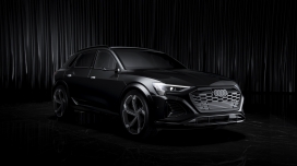 奥迪Q8 e-tron汽车摄影图