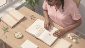 手作押花的治愈时光