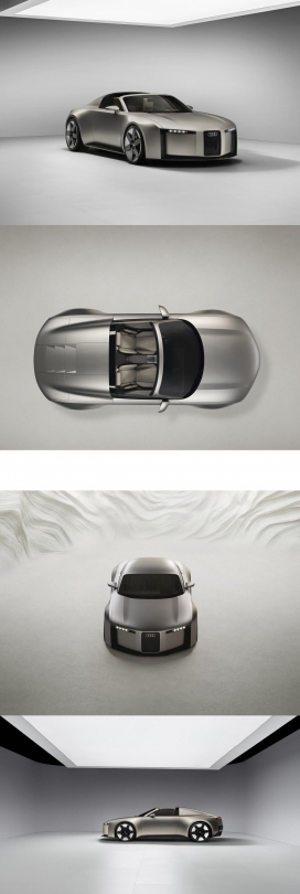 奥迪C双座电动概念跑车-让我们忘记了跑车的一切