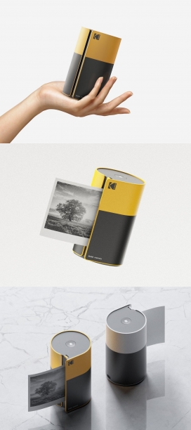 为数字存储器带来模拟乐趣-以胶片为灵感的热敏概念打印机