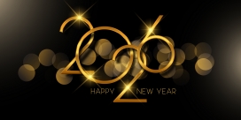 2026 金色璀璨新年贺图