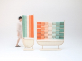 为你房间增添了你不知道色彩的藤制房间隔断