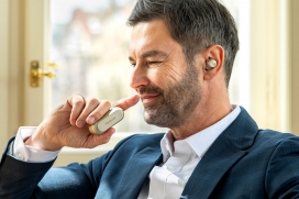 香槟金EAH-AZ100耳机