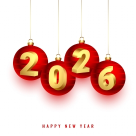 2026 新年装饰：红金彩球承载新春喜庆氛围