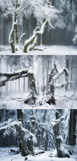 Winter Days-雾凇森林秘境 冬日静谧系列