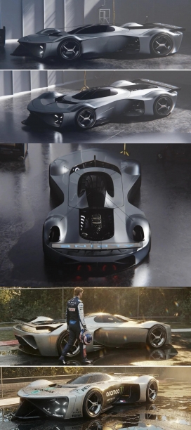 使用磁悬浮驾驶舱来保护驾驶员的阿尔卑斯山最狂野F1概念车