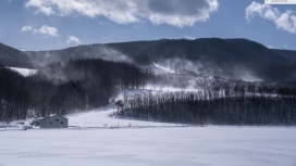 Drift through IV-北海道冬日雪原 - 静谧乡野风光摄影合集