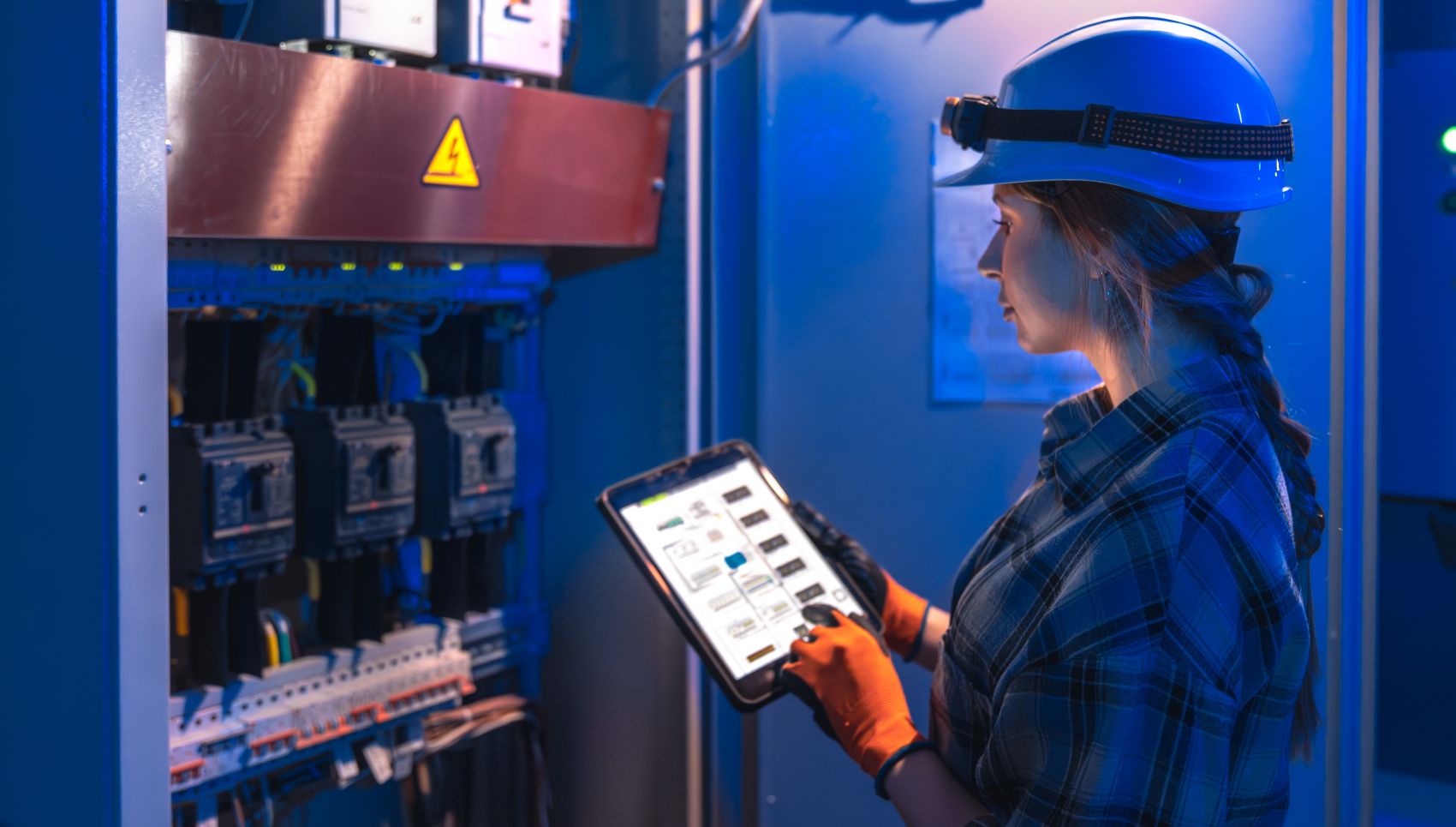 智控运维 - 工业电工女工程师的数字化巡检图片