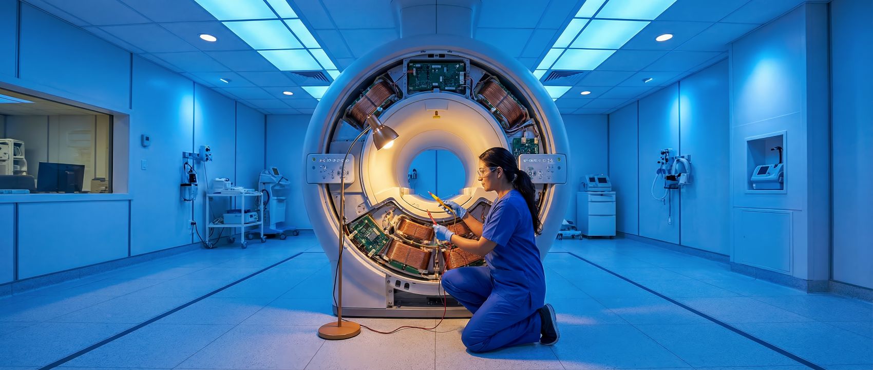精准诊疗 - MDT核磁共振设备的运维场景图片