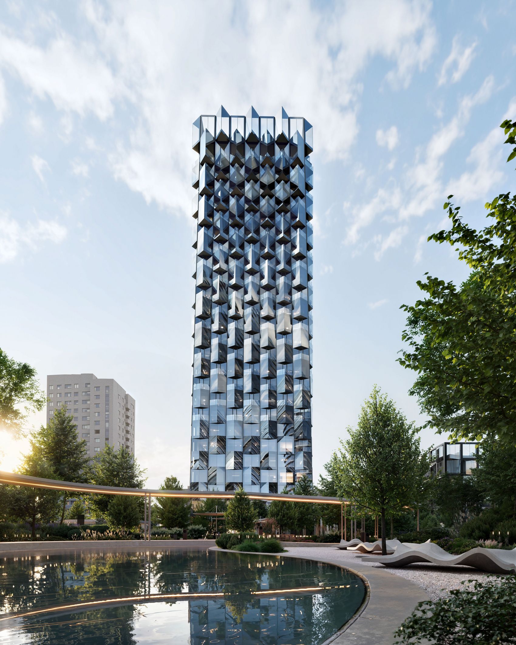 Seregina 5-晶棱之城 - 乌克兰基辅 Vizir 高端住宅集群图片