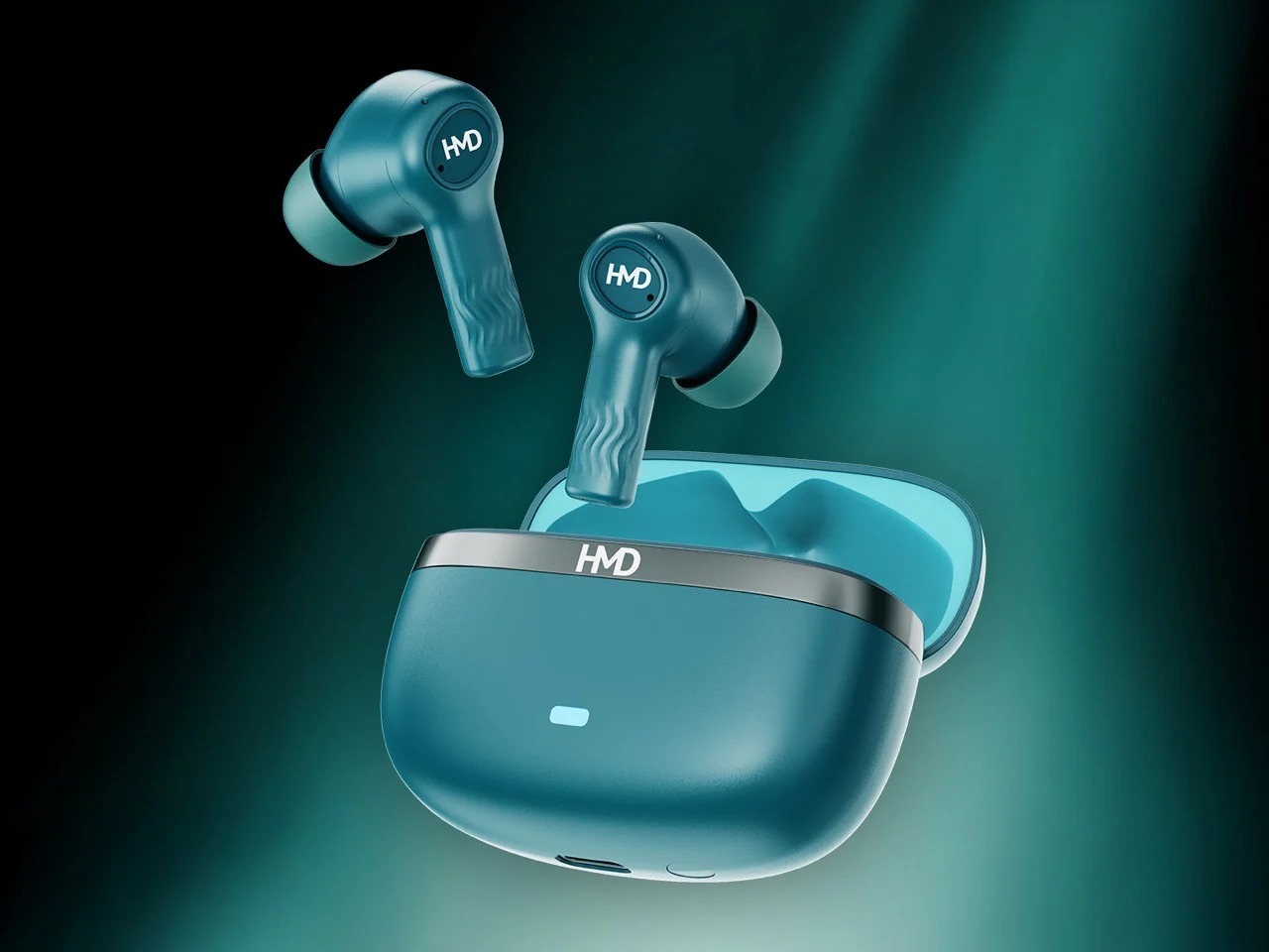 青釉律动 - HMD 真无线降噪耳机视觉大片---酷图编号3