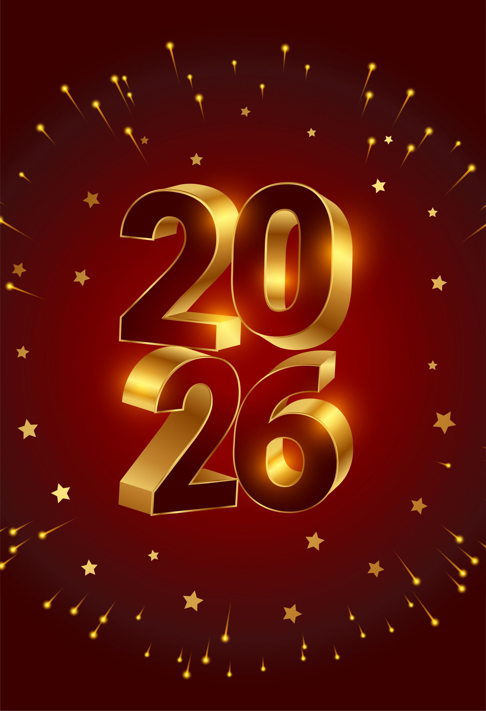 2026 鎏金质感 - 新年主题视觉设计图片